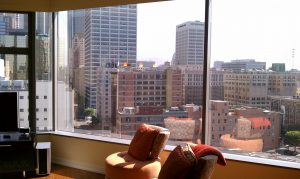 How Much is a Great View Worth REH Real Estate Downtown Los Angeles View from Loft